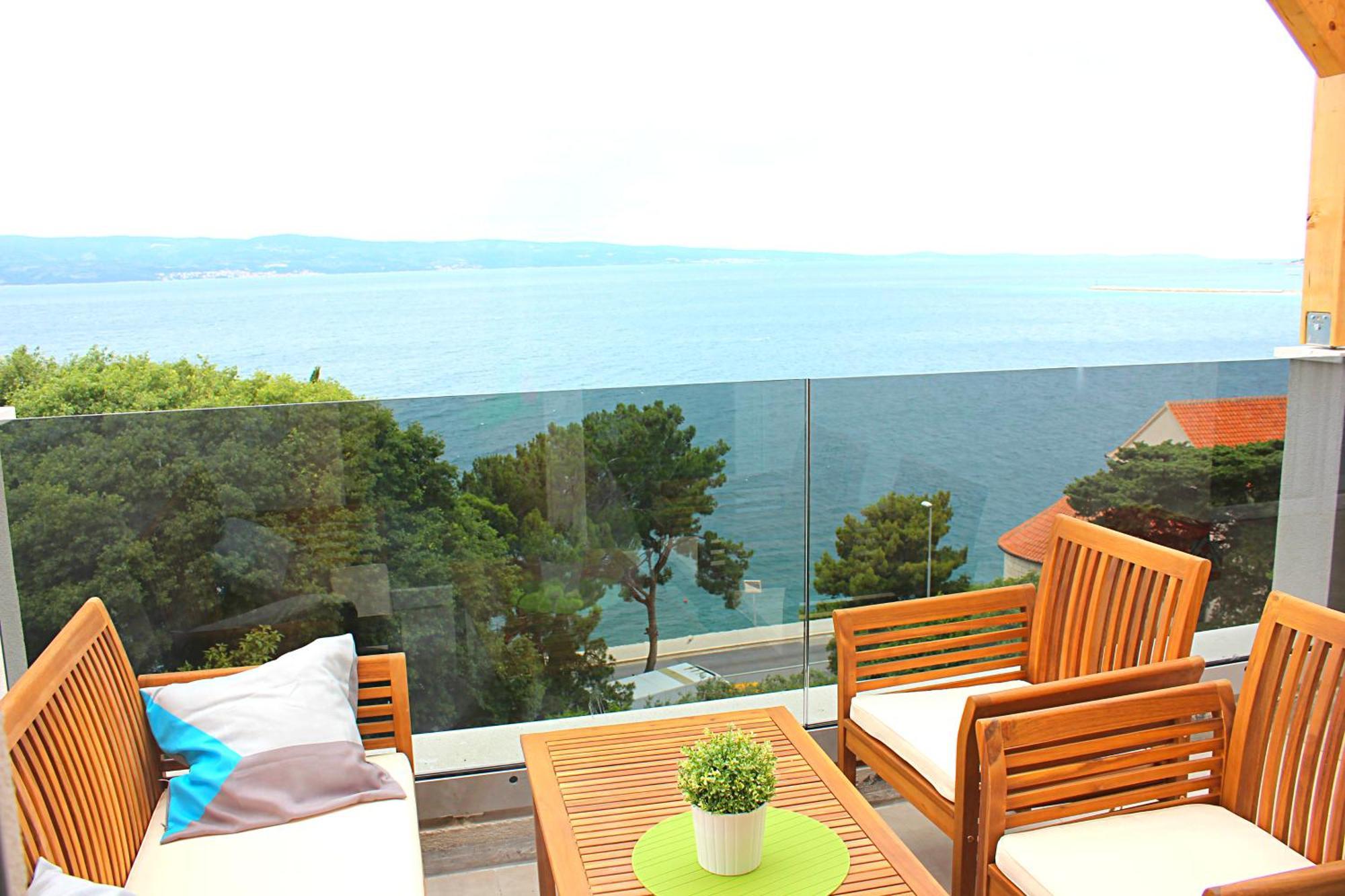 Apartments Mimac Omiš Exteriör bild
